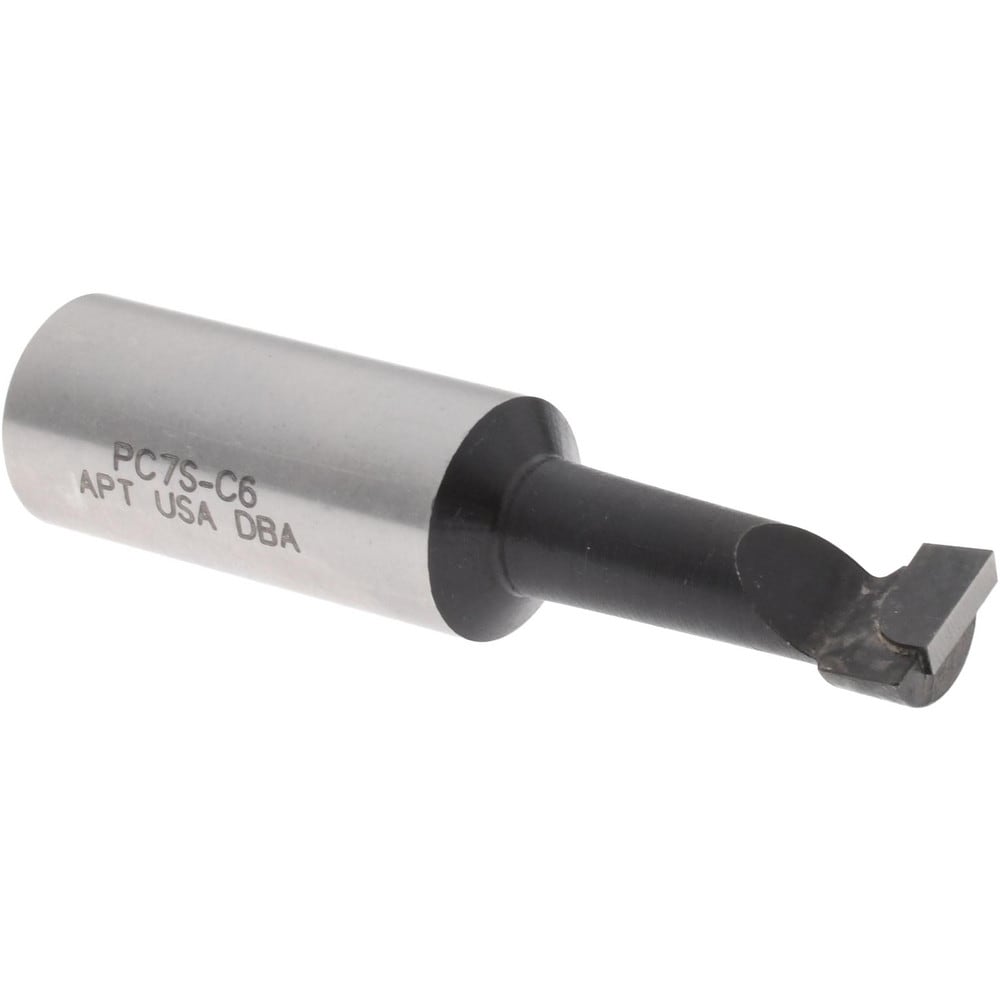 Boring Bar: 7/16" Min Bore, 1-1/8" Max Depth, Right Hand Cut, C6