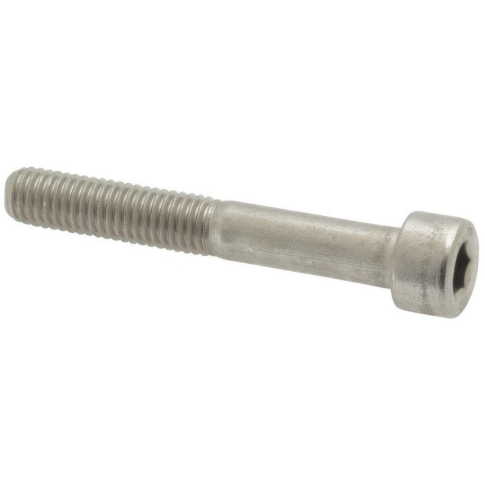 Hex Socket Cap Screw: M24x3, 80.00 mm Length Under Head, 18-8 & Austenitic Grade A2 Stainless Steel, Bright/Uncoated Finish - Partially Threaded, DIN 912