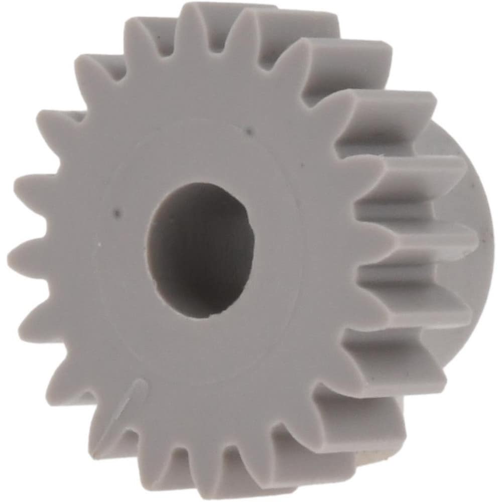 Spur Gear: 20 Teeth, 3/16" Bore Dia, Standard Bore
