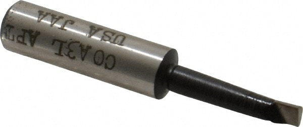 Made in USA COA  3L Boring Bar: 3/16" Min Bore, 15/16" Max Depth, Right Hand Cut, M42 Cobalt Image