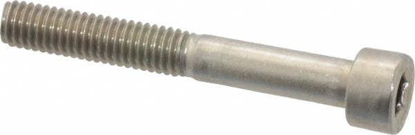 Value Collection 248515 Hex Head Cap Screw: M6 x 1.00 x 45 mm, Grade 18-8 & Austenitic Grade A2 Stainless Steel, Uncoated Image