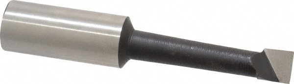 Made in USA COC  6L Boring Bar: 3/8" Min Bore, 1-7/8" Max Depth, Right Hand Cut, M42 Cobalt Image