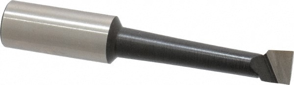 Made in USA COC7L Boring Bar: 7/16" Min Bore, 2-13/16" Max Depth, Right Hand Cut, M42 Cobalt Image