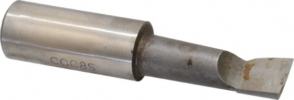 Made in USA COC8S Boring Bar: 1/2" Min Bore, 1-1/2" Max Depth, Right Hand Cut, M42 Cobalt Image