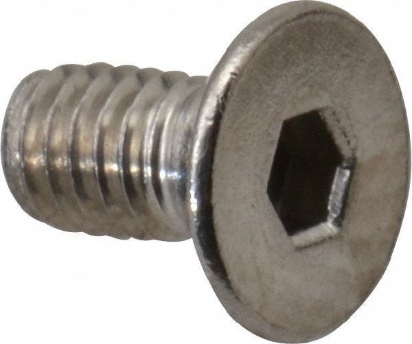 Value Collection MAFS00250005CP M2.5x0.45 5mm OAL Hex Socket Drive Flat Socket Cap Screw Image