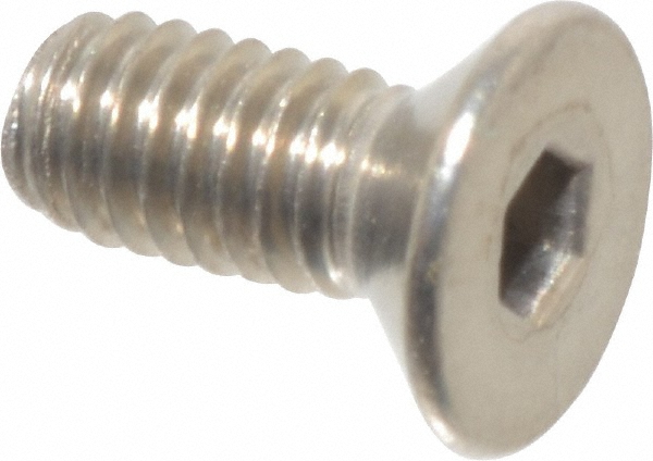 Value Collection MAFS00250006CP M2.5x0.45 6mm OAL Hex Socket Drive Flat Socket Cap Screw Image