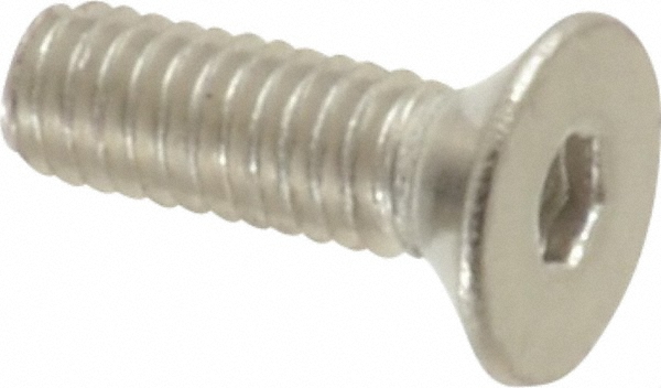 Value Collection MAFS00250008CP M2.5x0.45 8mm OAL Hex Socket Drive Flat Socket Cap Screw Image