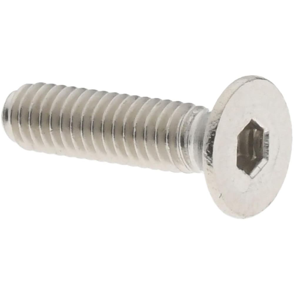 Value Collection - Flat Socket Cap Screw: M2.5x0.45, 18-8/Austenitic ...