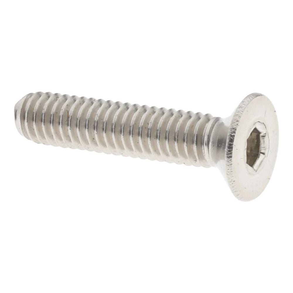 Value Collection - Flat Socket Cap Screw: M2.5x0.45, 18-8/Austenitic ...