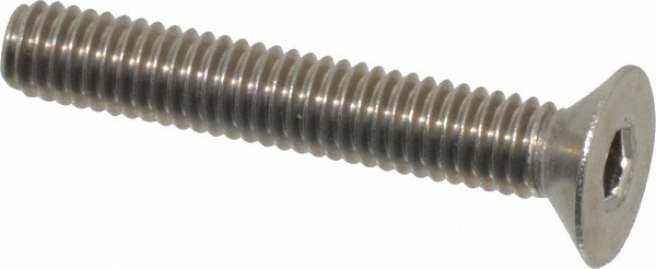 Value Collection MAFS0040025CP M4x0.70 25mm OAL Hex Socket Drive Flat Socket Cap Screw Image