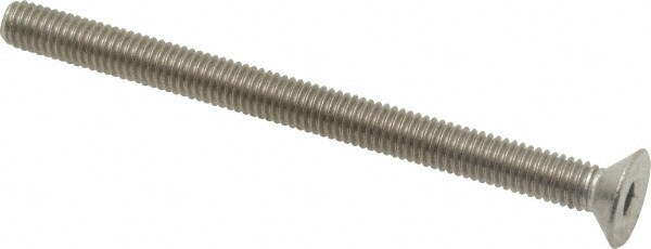 Value Collection MAFS0060080CP M6x1.00 80mm OAL Hex Socket Drive Flat Socket Cap Screw Image