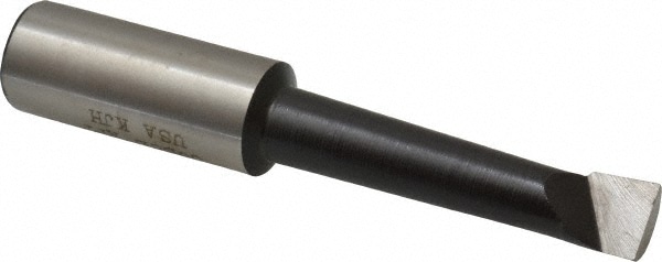 Made in USA COD  8L Boring Bar: 1/2" Min Bore, 2-1/2" Max Depth, Right Hand Cut, M42 Cobalt Image