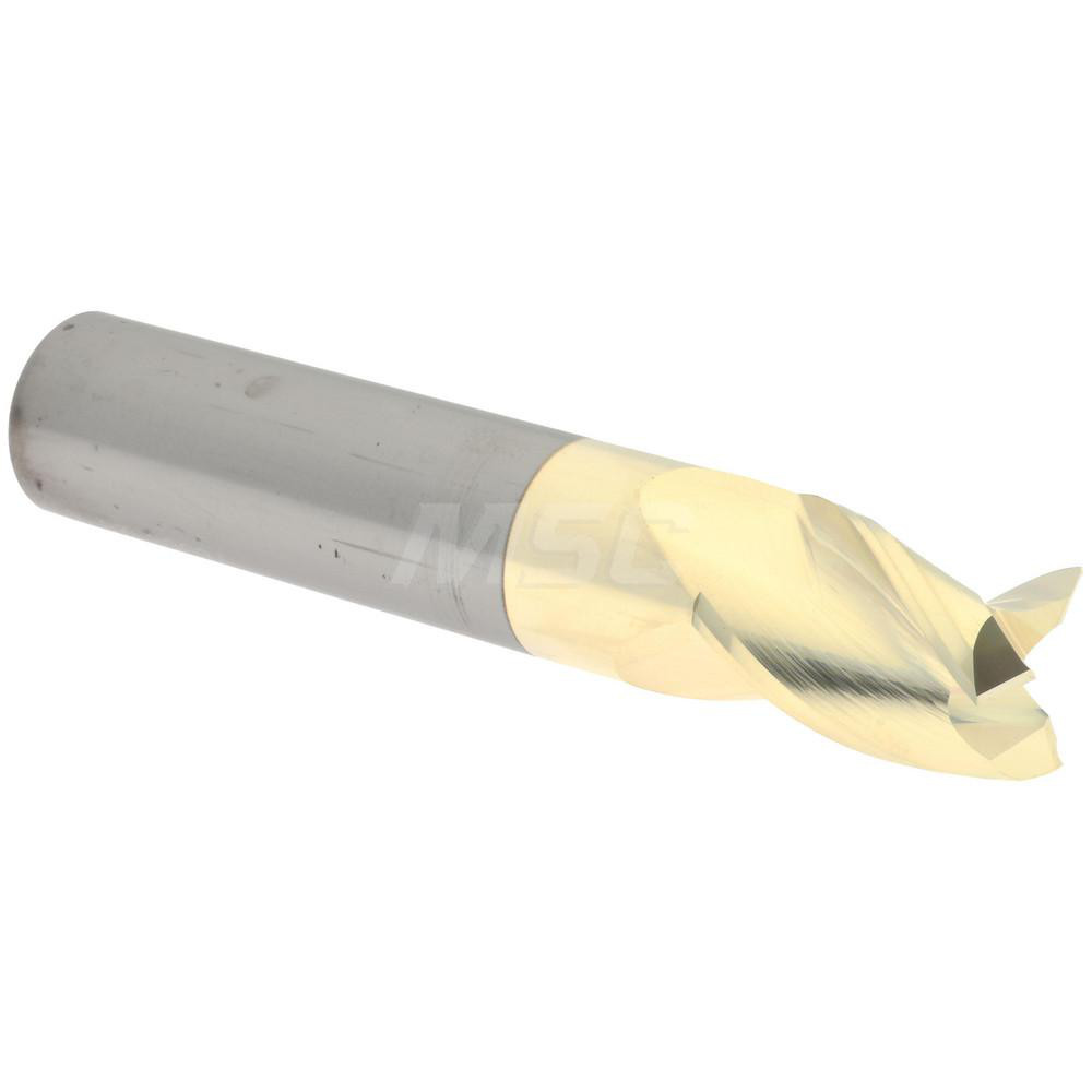 Accupro 35075016C5 Square End Mill: 3/4 Dia, 1 LOC, 3/4 Shank Dia, 4 OAL, 3 Flutes, Solid Carbide Image