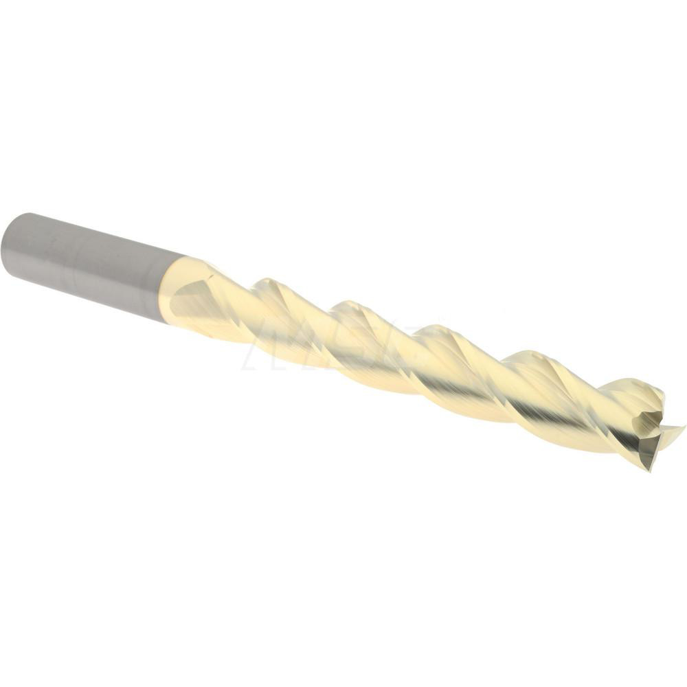 Accupro 35075080C5 Square End Mill: 3/4 Dia, 5 LOC, 3/4 Shank Dia, 8 OAL, 3 Flutes, Solid Carbide Image