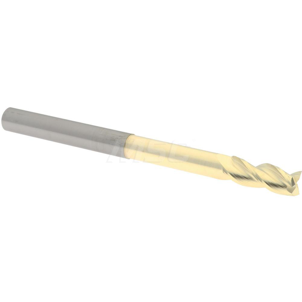 3/64 In Mill Diameter Metalworking Finishing End Mills End Mills For Aluminum 5/16" 3 Flute 37° Helix Carbide End Mill For Aluminum - Square End Hex Mill Solid Carbide Metalworking Finishing End Mills - Foto 14