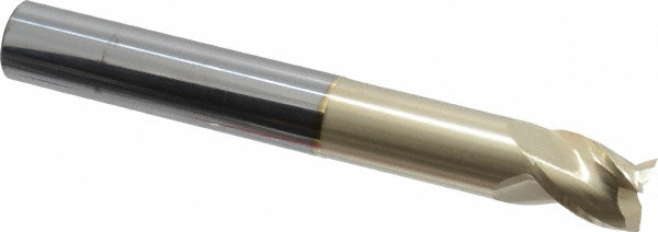 Accupro 35062512NS38C5 Square End Mill: 5/8 Dia, 3/4 LOC, 5/8 Shank Dia, 5 OAL, 3 Flutes, Solid Carbide Image