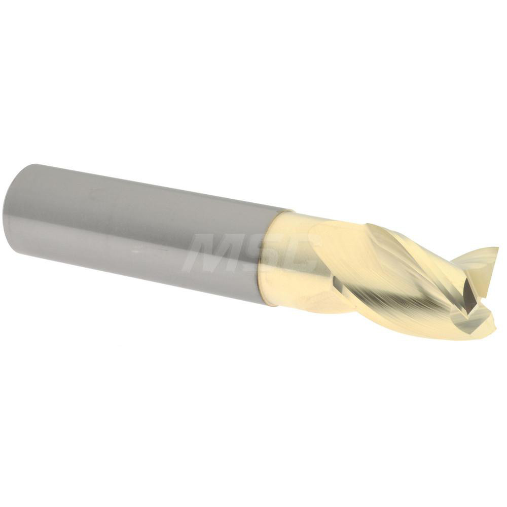 Accupro 35075016N26C5 Square End Mill: 3/4 Dia, 1 LOC, 3/4 Shank Dia, 4 OAL, 3 Flutes, Solid Carbide Image