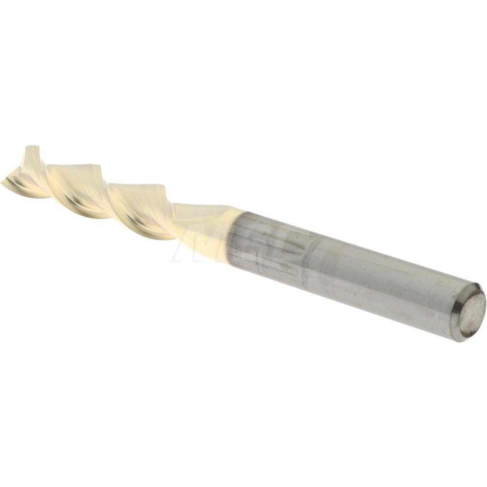 Accupro Square End Mill 1/4" Dia, 1" LOC, 2 Flute, Solid Carbide