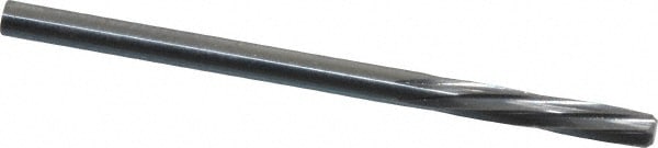 Magafor 88860003200 Chucking Reamer: 0.126" Dia, 2-1/4" OAL, 19/32" Flute Length, Straight Shank, Solid Carbide Image