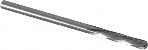 Magafor 88860003210 Chucking Reamer: 0.1264" Dia, 2-1/4" OAL, 19/32" Flute Length, Straight Shank, Solid Carbide Image