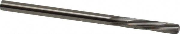 Magafor 88860003320 Chucking Reamer: 0.1308" Dia, 2-1/4" OAL, 19/32" Flute Length, Straight Shank, Solid Carbide Image