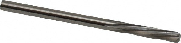 Magafor 88860003420 Chucking Reamer: 0.1346" Dia, 2-1/4" OAL, 19/32" Flute Length, Straight Shank, Solid Carbide Image