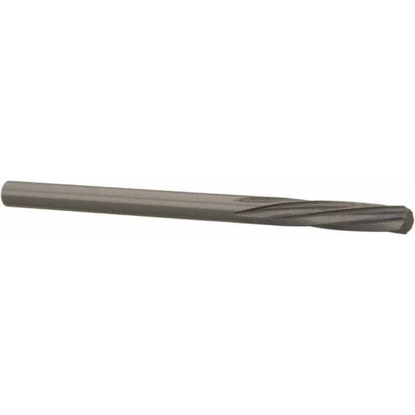 Magafor 88860003440 Chucking Reamer: 0.1354" Dia, 2-1/4" OAL, 19/32" Flute Length, Straight Shank, Solid Carbide Image