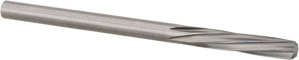 Magafor 88860003510 Chucking Reamer: 0.1382" Dia, 2-1/4" OAL, 19/32" Flute Length, Straight Shank, Solid Carbide Image