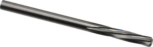 Magafor 88860003660 Chucking Reamer: 0.144" Dia, 2-1/4" OAL, 19/32" Flute Length, Straight Shank, Solid Carbide Image