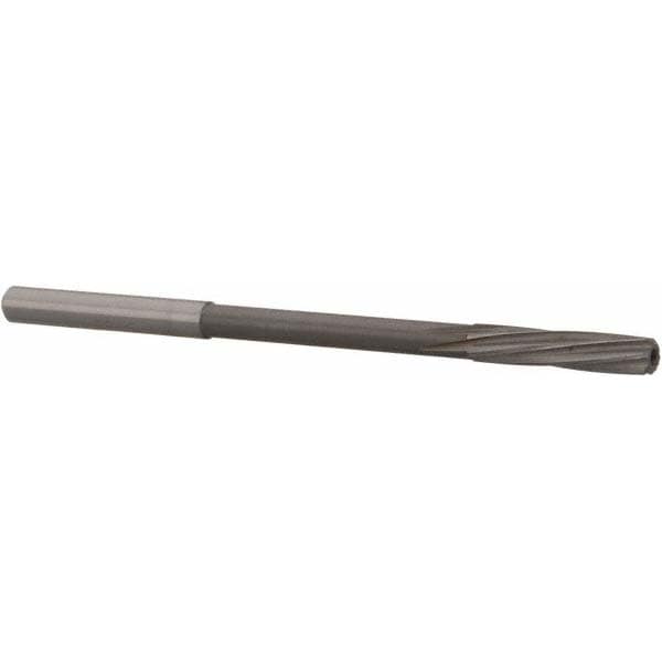 Magafor 88860003860 Chucking Reamer: 0.152" Dia, 2-61/64" OAL, 3/4" Flute Length, Straight Shank, Solid Carbide Image