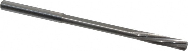 Magafor 88860004020 Chucking Reamer: 0.1583" Dia, 2-61/64" OAL, 3/4" Flute Length, Straight Shank, Solid Carbide Image