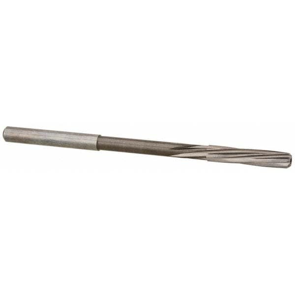 Magafor 88860004380 Chucking Reamer: 0.1724" Dia, 3-5/32" OAL, 53/64" Flute Length, Straight Shank, Solid Carbide Image