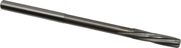 Magafor 88860004610 Chucking Reamer: 0.1815" Dia, 3-5/32" OAL, 53/64" Flute Length, Straight Shank, Solid Carbide Image