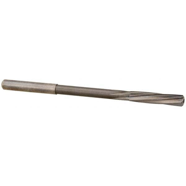 Magafor 88860005020 Chucking Reamer: 0.1976" Dia, 3-25/64" OAL, 29/32" Flute Length, Straight Shank, Solid Carbide Image