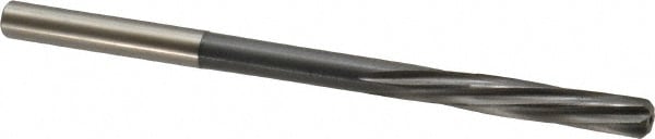 Magafor 88860005530 Chucking Reamer: 0.2177" Dia, 3-21/32" OAL, 1-1/32" Flute Length, Straight Shank, Solid Carbide Image