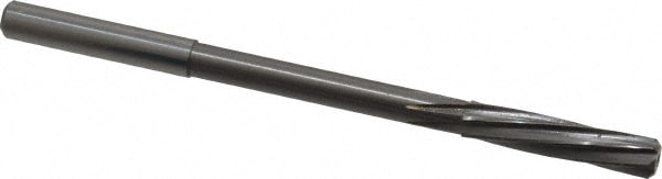 Magafor 88860005540 Chucking Reamer: 0.2181" Dia, 3-21/32" OAL, 1-1/32" Flute Length, Straight Shank, Solid Carbide Image