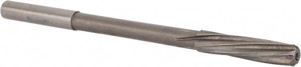 Magafor 88860005630 Chucking Reamer: 0.2217" Dia, 3-21/32" OAL, 1-1/32" Flute Length, Straight Shank, Solid Carbide Image