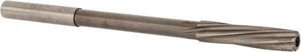 Magafor 88860005640 Chucking Reamer: 0.222" Dia, 3-21/32" OAL, 1-1/32" Flute Length, Straight Shank, Solid Carbide Image