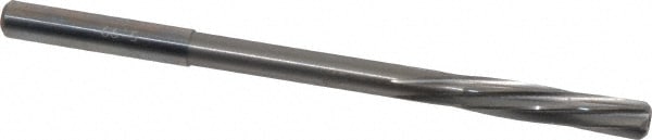 Magafor 88860005990 Chucking Reamer: 0.2358" Dia, 3-31/32" OAL, 1-7/64" Flute Length, Straight Shank, Solid Carbide Image