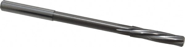 Magafor 88860006010 Chucking Reamer: 0.2366" Dia, 3-31/32" OAL, 1-7/64" Flute Length, Straight Shank, Solid Carbide Image