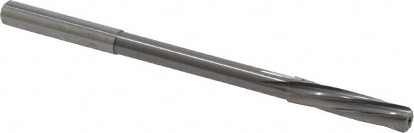 Magafor 88860006020 Chucking Reamer: 0.237" Dia, 3-31/32" OAL, 1-7/64" Flute Length, Straight Shank, Solid Carbide Image