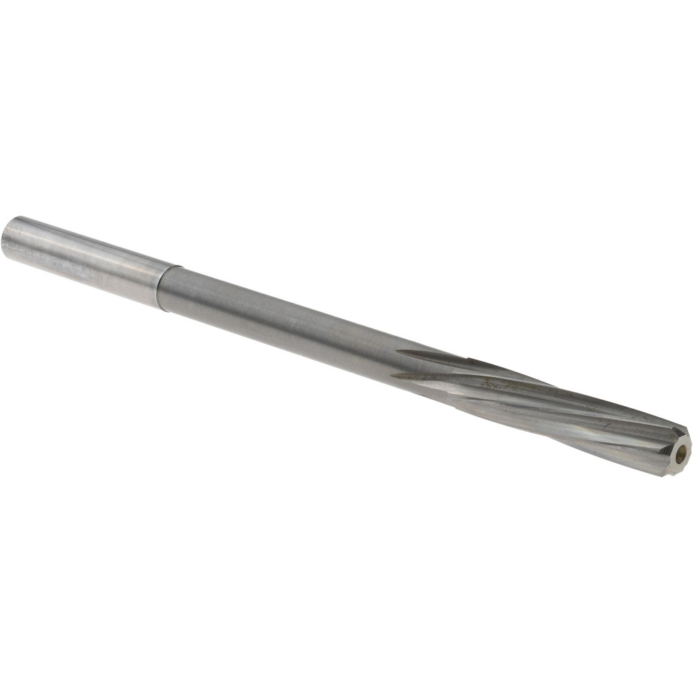 Chucking Reamer: 0.2413" Dia, 3.9800" OAL, 1.1020" Flute Length, Straight-Cylindrical Shank, Solid Carbide