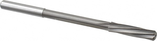 Magafor 88860006390 Chucking Reamer: 0.2517" Dia, 3-31/32" OAL, 1-7/64" Flute Length, Straight Shank, Solid Carbide Image