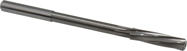 Magafor 88860006430 Chucking Reamer: 0.2531" Dia, 3-31/32" OAL, 1-7/64" Flute Length, Straight Shank, Solid Carbide Image