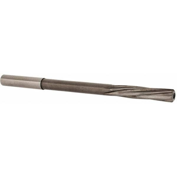 Magafor 88860006730 Chucking Reamer: 0.265" Dia, 4-9/32" OAL, 1-7/32" Flute Length, Straight Shank, Solid Carbide Image