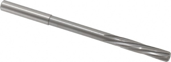 Magafor 88860006740 Chucking Reamer: 0.2654" Dia, 4-9/32" OAL, 1-7/32" Flute Length, Straight Shank, Solid Carbide Image