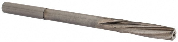 Magafor 88860007140 Chucking Reamer: 0.2811" Dia, 4-9/32" OAL, 1-7/32" Flute Length, Straight Shank, Solid Carbide Image