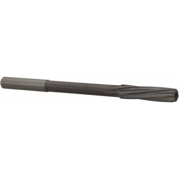 Magafor 88860007520 Chucking Reamer: 0.2961" Dia, 4-9/32" OAL, 1-7/32" Flute Length, Straight Shank, Solid Carbide Image