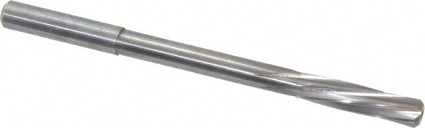 Magafor 88860007750 Chucking Reamer: 0.3051" Dia, 4-5/8" OAL, 1-19/64" Flute Length, Straight Shank, Solid Carbide Image