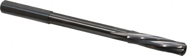 Magafor 88860007930 Chucking Reamer: 0.3122" Dia, 4-5/8" OAL, 1-19/64" Flute Length, Straight Shank, Solid Carbide Image